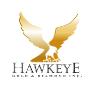 Hawkeye Gold & Diamond Logo