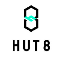 Hut 8 Mining Logo