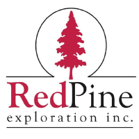 Red Pine Exploration Logo