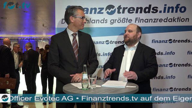 Evotec: Exklusiv-Interview mit Finanzchef Enno Spillner auf dem Eigenkapitalforum 2018