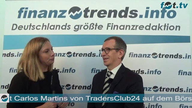 TradersClub24: Exklusiv-Interview mit Carlos Martins auf dem Börsentag Dresden 2019 – Video