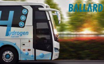 Ballard Power Bus mit Brennstoffzellenantrieb