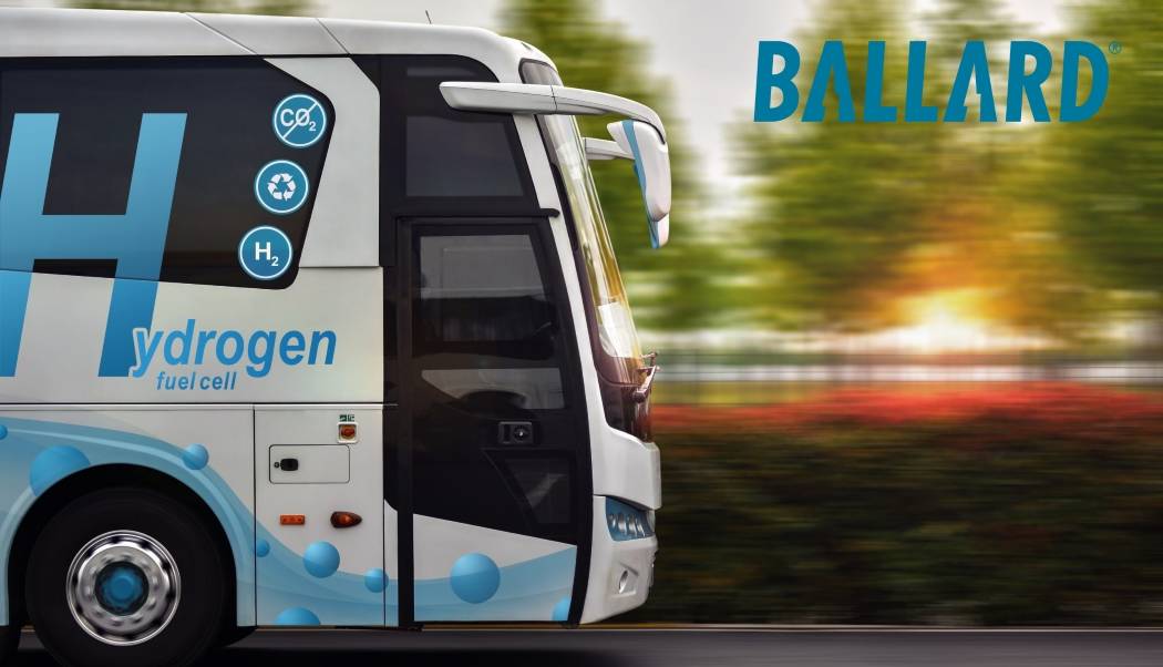 Ballard Power Bus mit Brennstoffzellenantrieb
