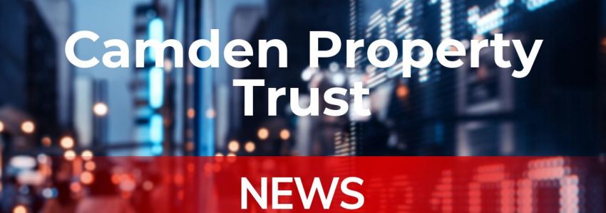Camden Property Trust-Aktie: Finanzchef trennt sich von Anteilen!