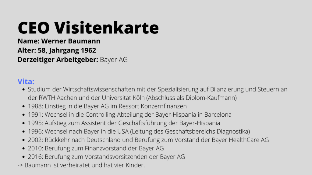 bayer ceo