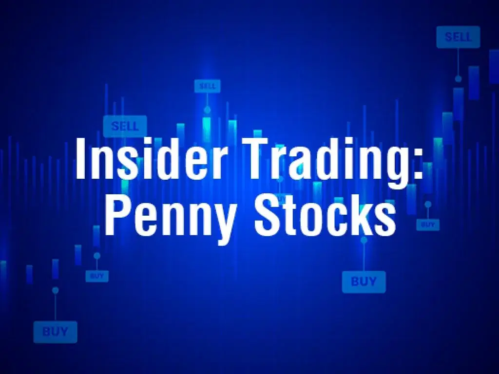 Aktien: 4 Penny Stocks, die Insider kaufen!