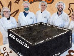 Cannabis-Aktien: Der weltgrößte Cannabis-Brownie wird enthüllt und wiegt 850 Pfund!