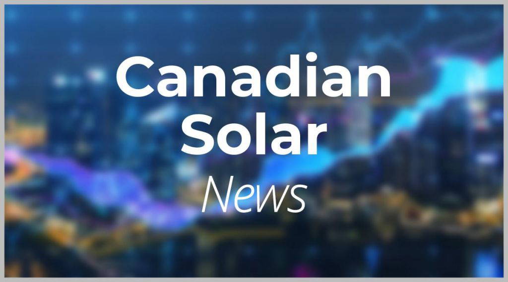 Canadian Solar-Aktie: Das reißt die Sonne aus dem Herzen!