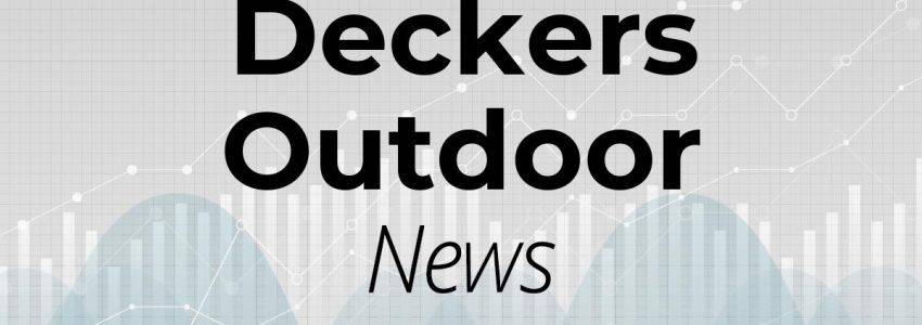 Deckers Outdoor Aktie: Eine starke Kursprognose!