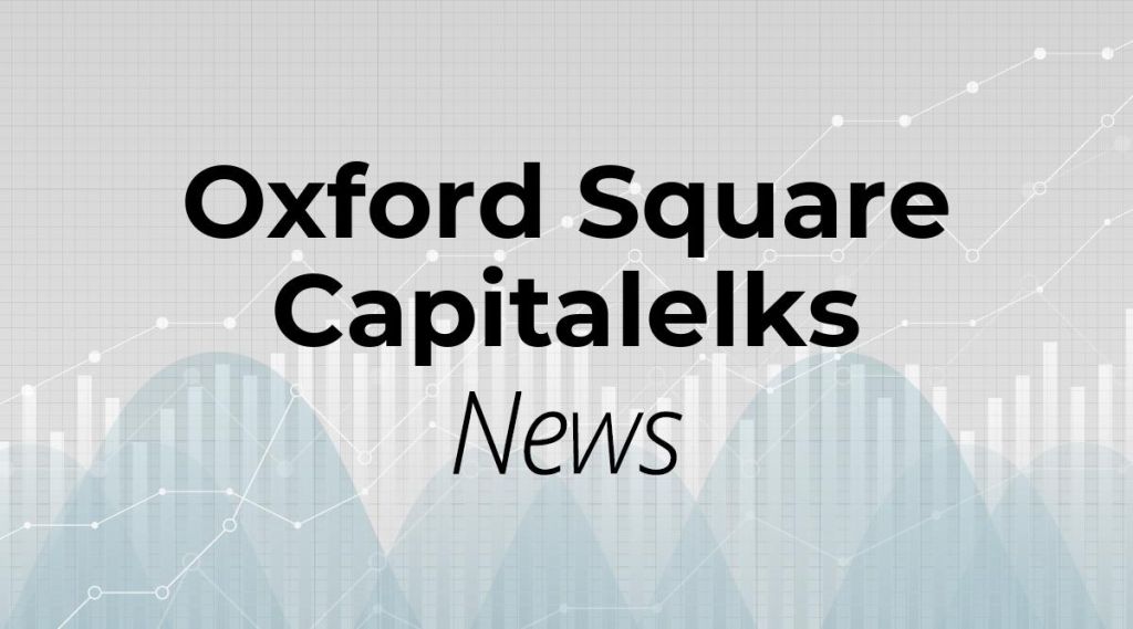 Oxford Square Capitalelks News: Aktie jetzt kaufen? Oxford Square Capitalelks News: Aktie jetzt kaufen?