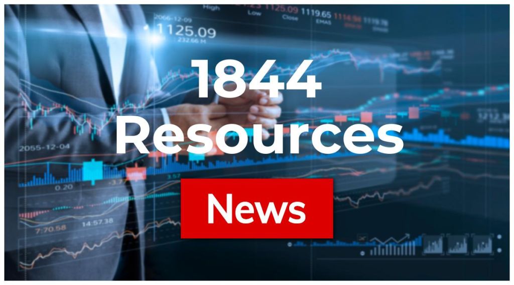 1844 Resources News: Aktie jetzt kaufen? 1844 Resources News: Aktie jetzt kaufen?