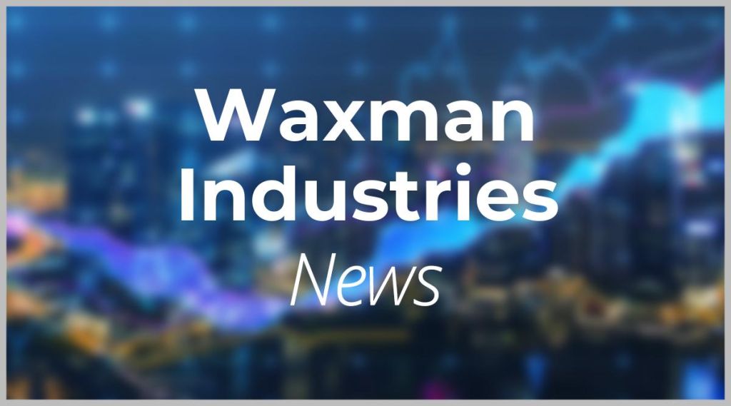 Waxman Industries News: Aktie jetzt kaufen? Waxman Industries News: Aktie jetzt kaufen?