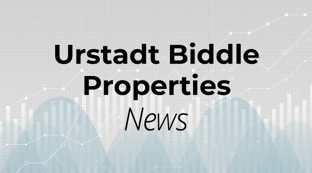 Urstadt Biddle Properties News: Aktie jetzt kaufen?