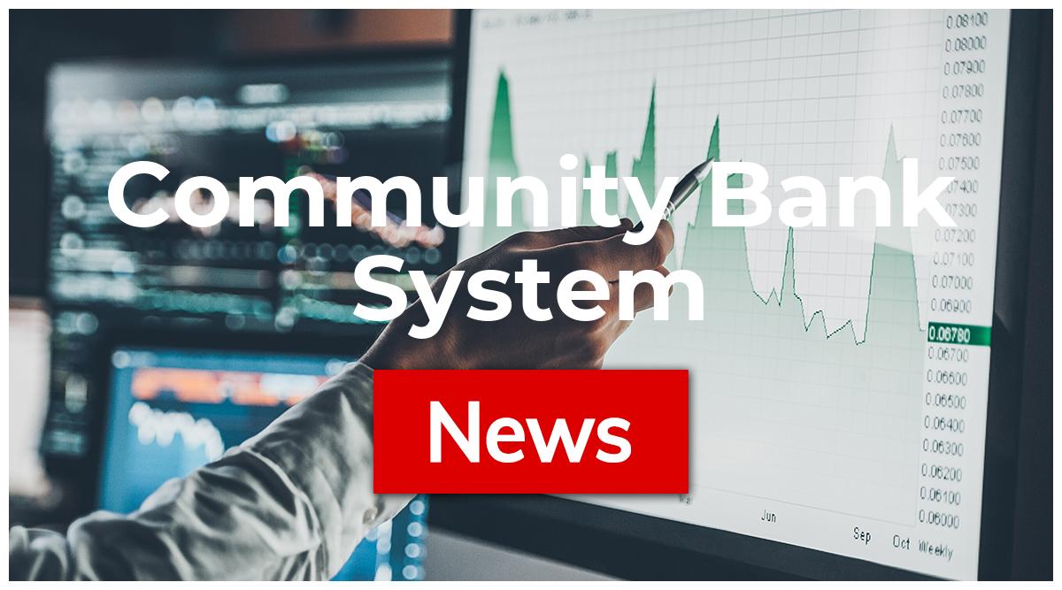Community Bank System News: Aktie jetzt kaufen? - Finanztrends
