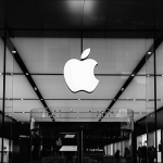 Apple-Logo im Büro