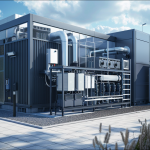 Stationäre Brennstoffzellenanlage für die Erzeugung von Wasserstoffenergie