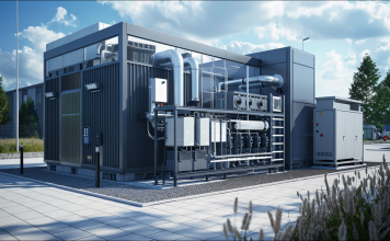 Stationäre Brennstoffzellenanlage für die Erzeugung von Wasserstoffenergie