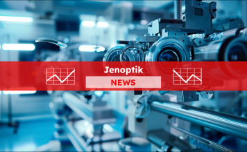 Kameramodulen für medizintechnische Geräte, mit einem Jenoptik NEWS Banner