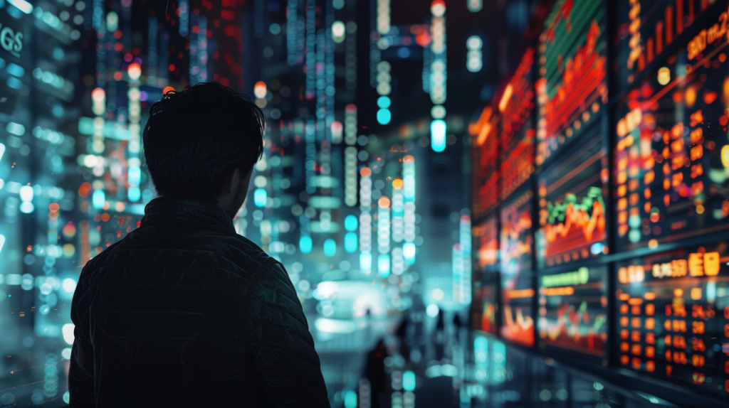 BioNTech-Aktie: Wie lange noch? Investor beobachtet BioNTech-Aktienleistung auf digitalem Bildschirm vor Finanznachrichten