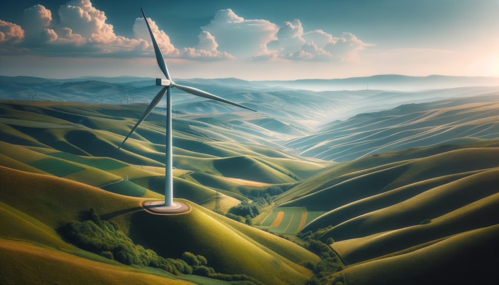 Baywa-Aktie: Überraschend? BayWa-Windkraftanlage in ländlicher Landschaft