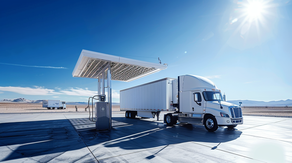 Wasserstoff-Aktien: Bayern gibt Gas, Plug Power schmiert ab und Nel ASA geht auf dem Zahnfleisch! Plug Power Lkw tankt an Wasserstoffstation