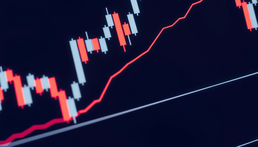 BYD-Aktie: Alles vorbei! Nahaufnahme eines schwankenden Marktgraphen
