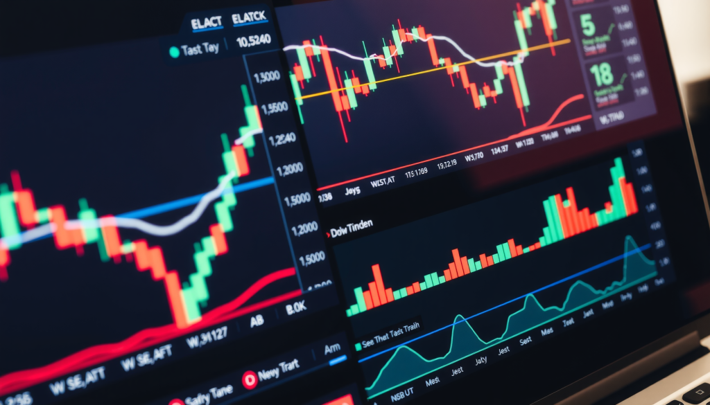 KI wird zur Geldmaschine – so verändern Paytm & Robinhood das Finanzgeschäft Handels-App-Anzeige auf Bildschirm