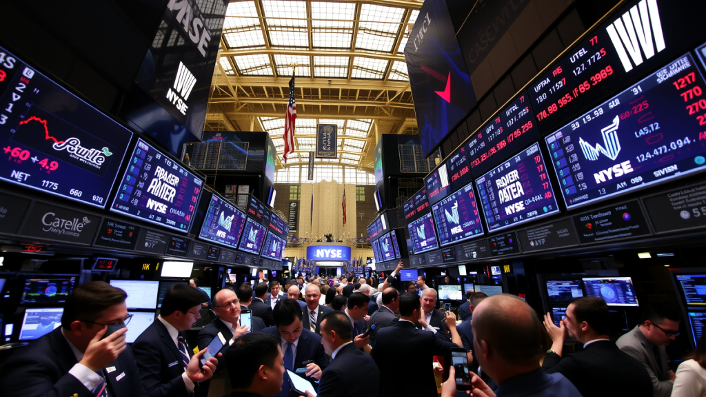 MicroStrategy-Aktie: Doch nur ein großer Selbstbetrug? Aktienhändler auf belebtem Börsenparkett