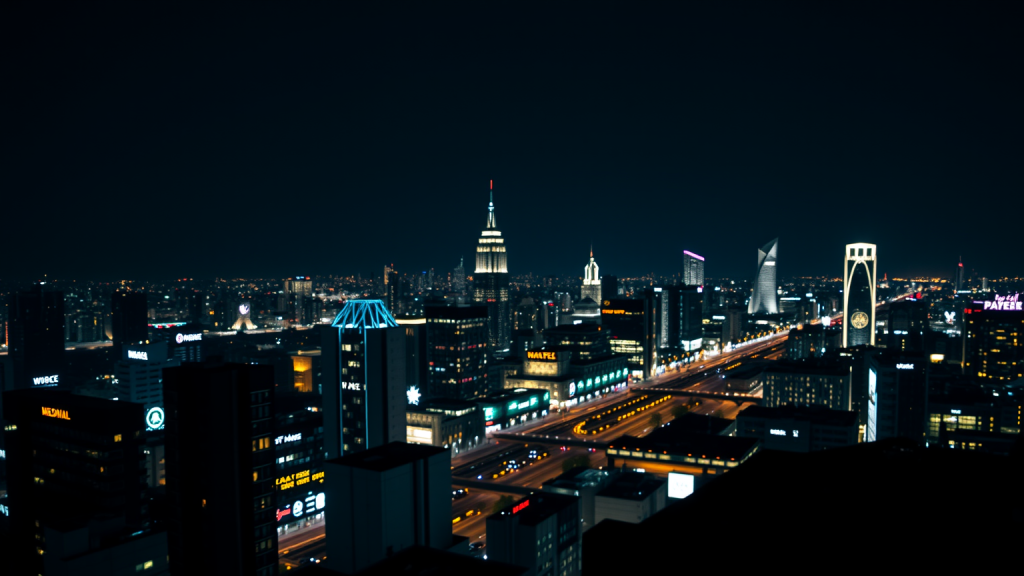 D-Wave Quantum-Aktie Totale Verwirrung! Digitaler Börsenticker bei Nacht