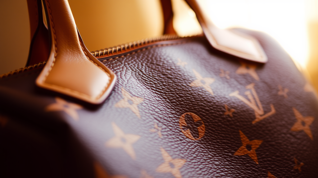Louis Vuitton-Handtasche mit feinen Details.