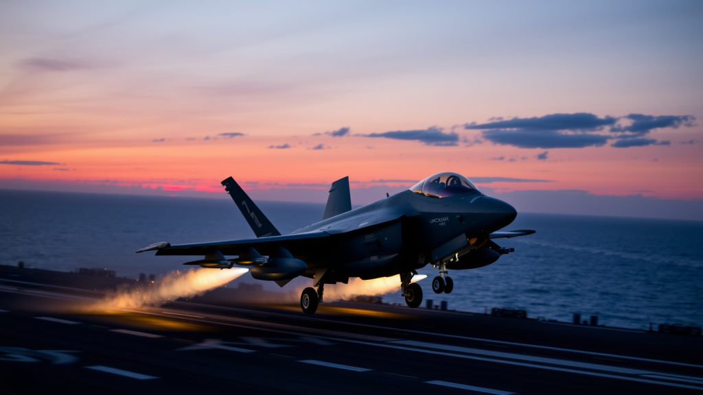F-35B startet von Flugzeugträger