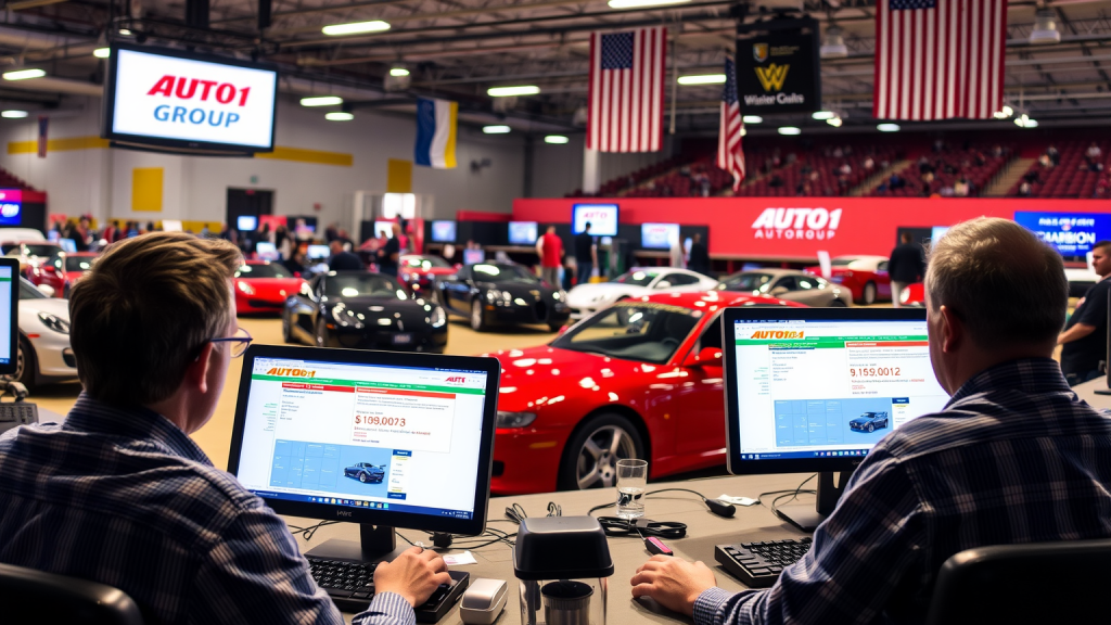 Online-Autoauktion bei AUTO1