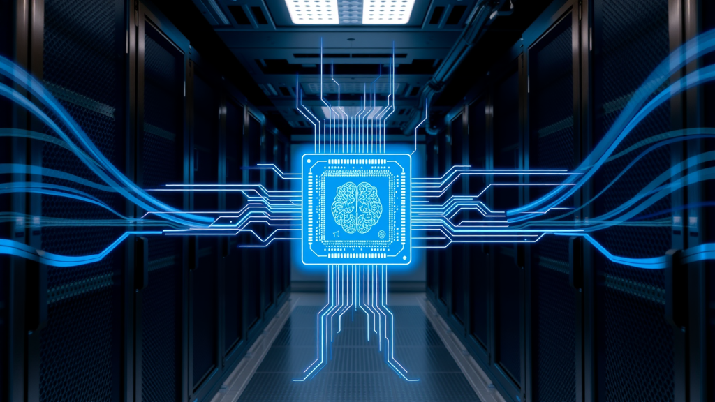 Nahaufnahme des Akida-Chips