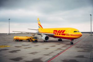 DHL: Umsatz gesunken, aber …