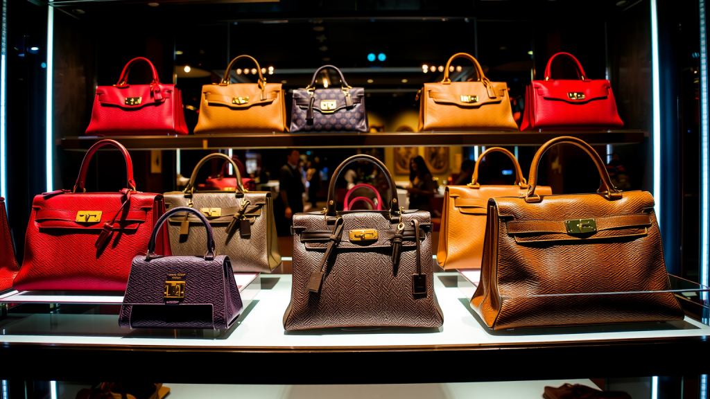 Kering Handtaschen Display