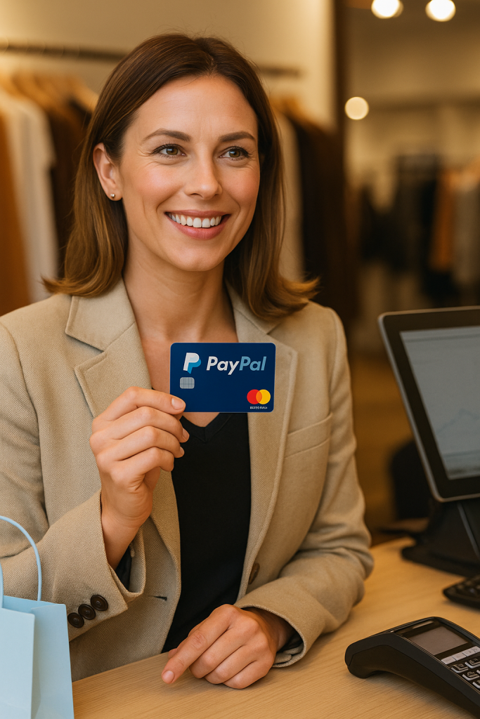 PayPal bringt eigene Kreditkarte für Ladeneinkäufe auf den Markt