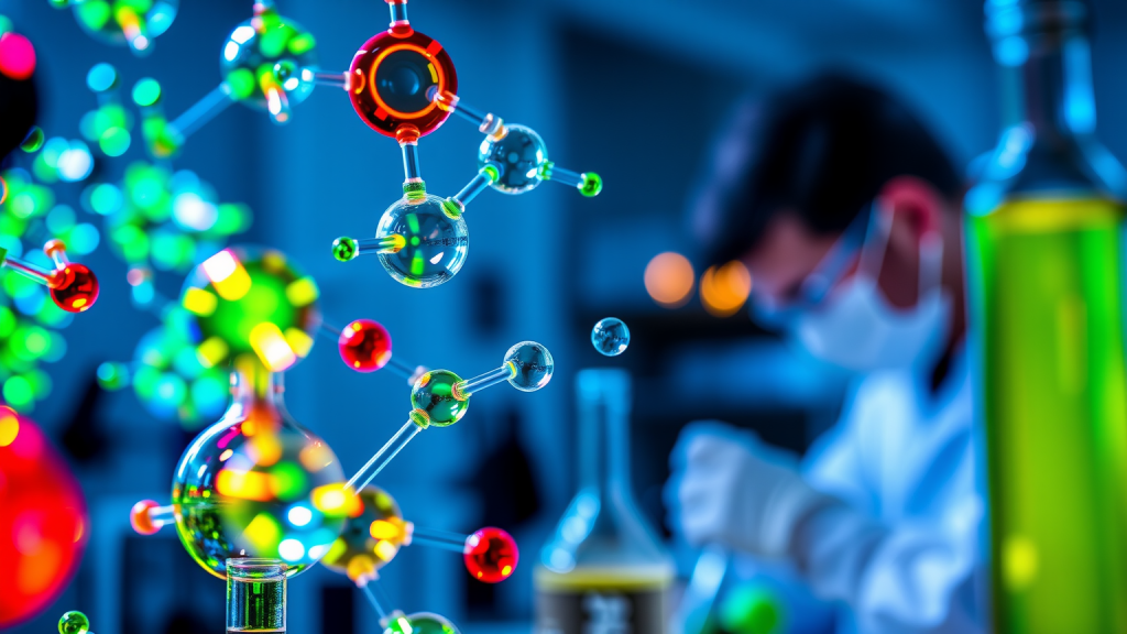 ChemielÃ¶sungen im BASF-Labor