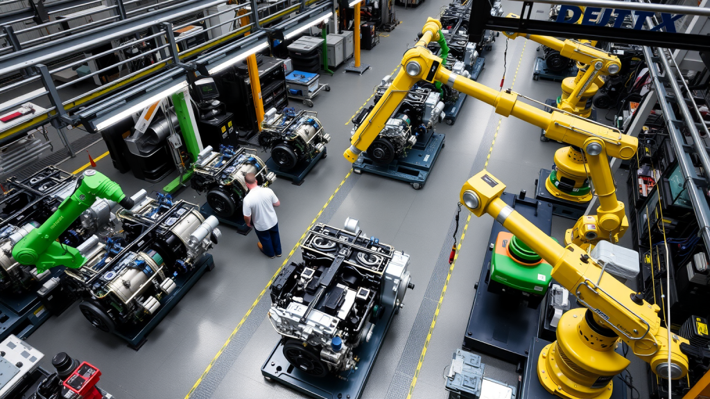 Deutz AG Aktie: Jetzt wird es spannend! Deutz AG-Fertigungsstraße