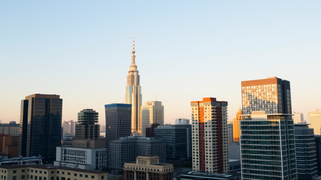 DroneShield-Aktie: Fiasko kommt noch? Financial District bei Sonnenlicht