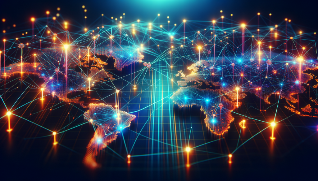 Deutsche Börse Aktie: Stabilität & Wachstum – lohnt sich der Kauf jetzt? Abstrakte digitale Aktienmarkt-Darstellung