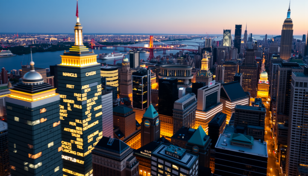 Renk-Aktie: 2026 kann es losgehen! Finanzviertel in der Dämmerung