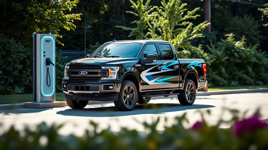 Ford-Aktie: Europa-Plan mit Renault! Ford F-150 Lightning lädt