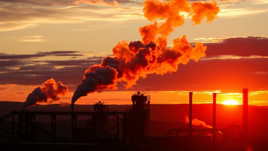 Sonnenuntergang bei Kupferhütte
