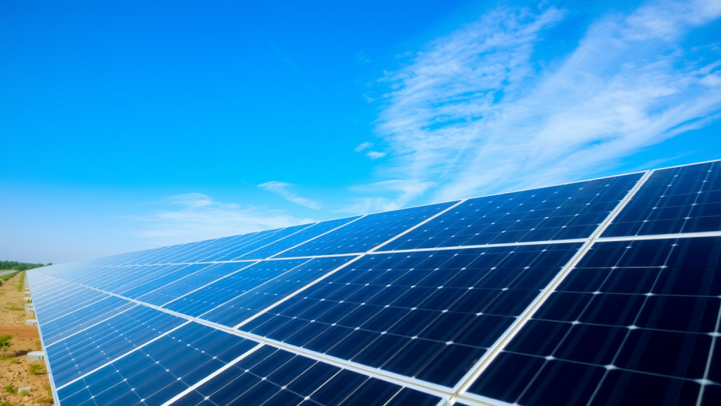 BYD-Aktie: Weiter im Dreieck – Chance nach oben wächst BYD-Solaranlage unter klarem Himmel