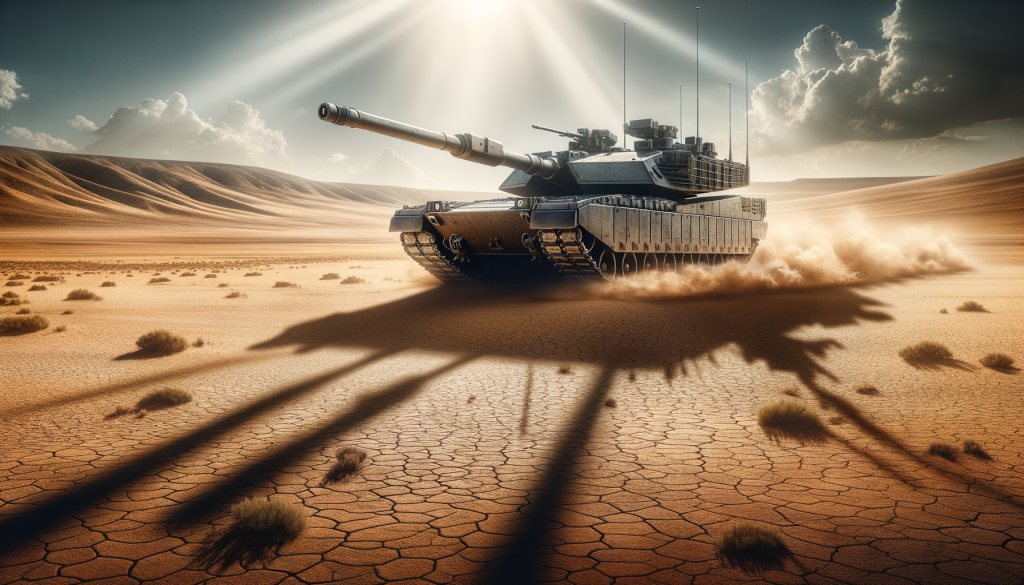 Rheinmetall-Aktie: Momentum auf hohem Niveau – Kursziel 2.000 Euro im Blick Panzer im Wüstentest