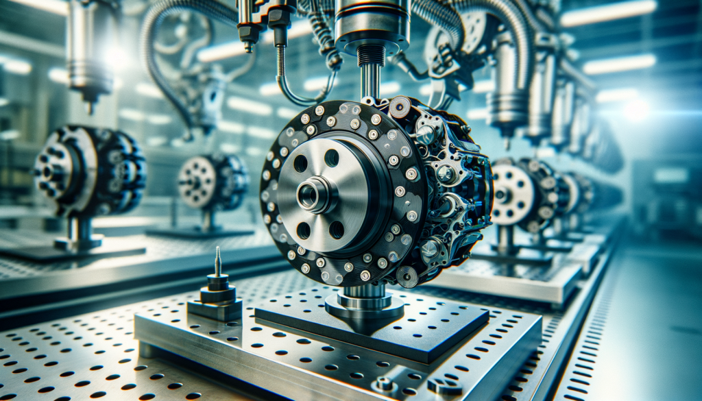 Bremskomponenten im Labor