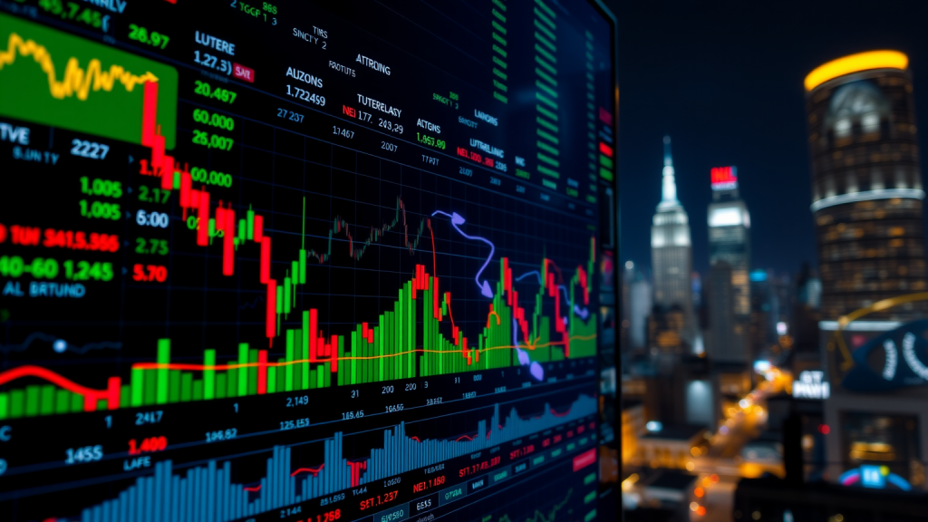 London Stock Exchange Group-Aktie: Milliarden-Manöver! Digitale Börsenhandelsoberfläche mit Aktienpreisen und Diagrammen