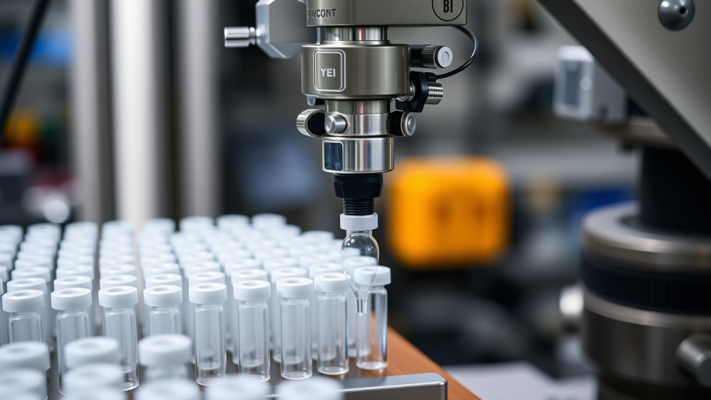 Roboterarm in steriler Umgebung