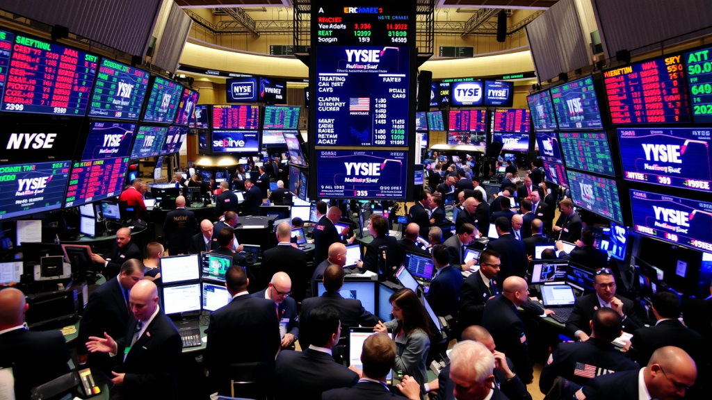 Valneva-Aktie: 39%-Crash – und jetzt die überraschende Wende? Händler auf einem lebhaften Börsenparkett