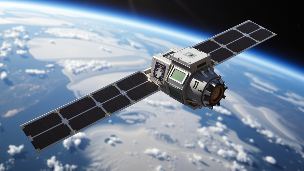 Lockheed Martin Satellit im Orbit